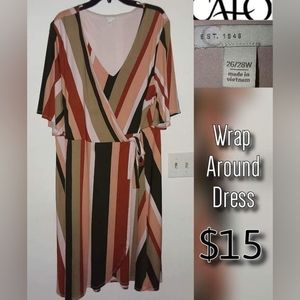 Cato Wrap Dress